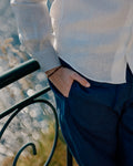 Camicia Korelie in lino BIANCO SETA