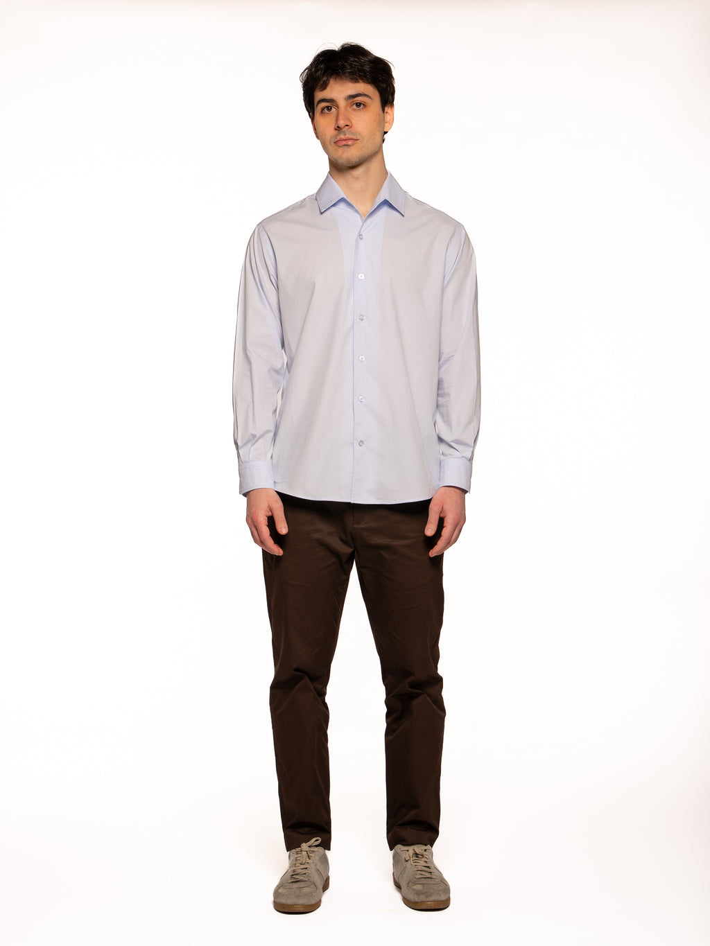 Camicia Jessie in cotone AZZURRO