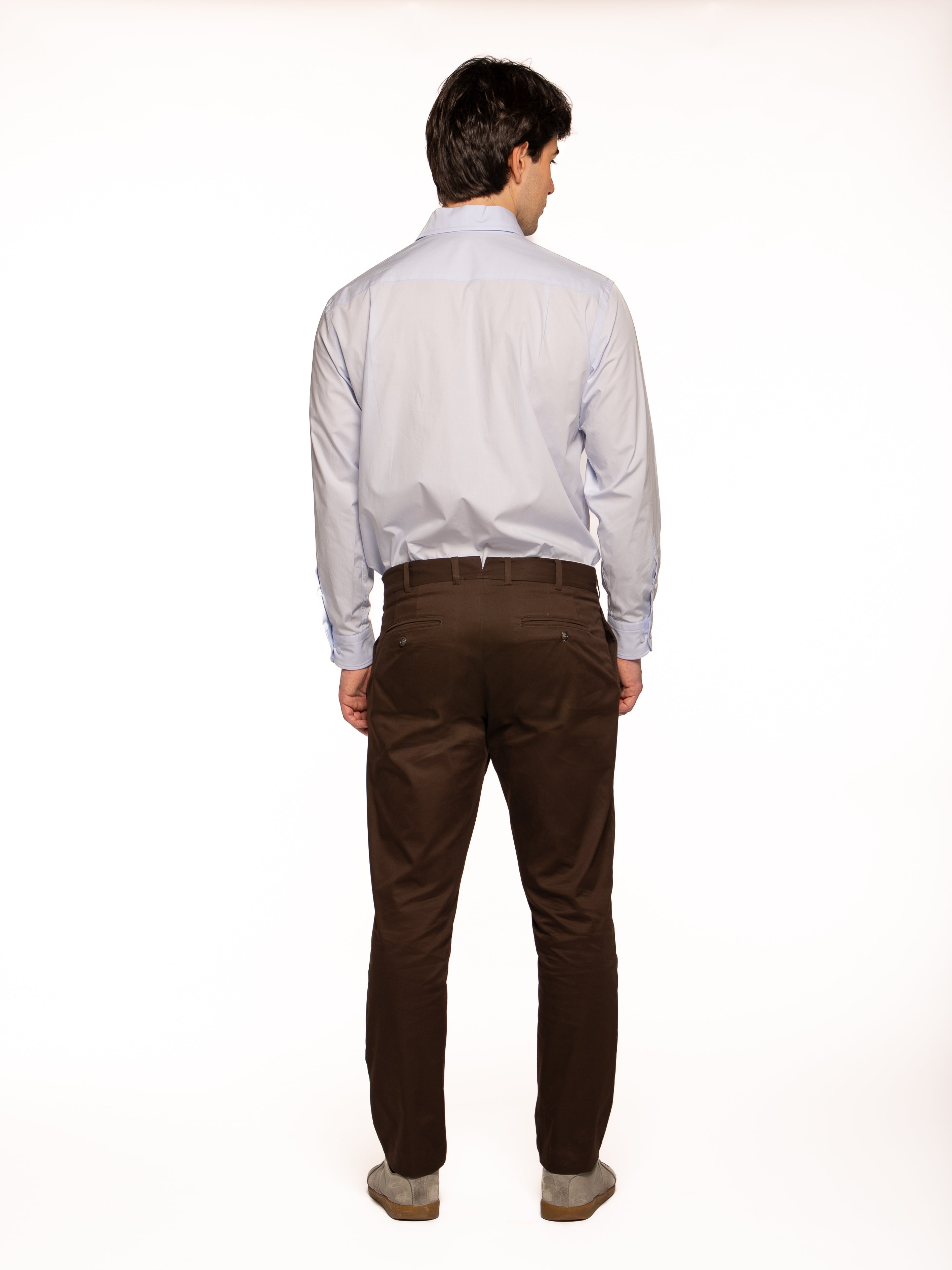 Pantalone Rayon in cotone MORO