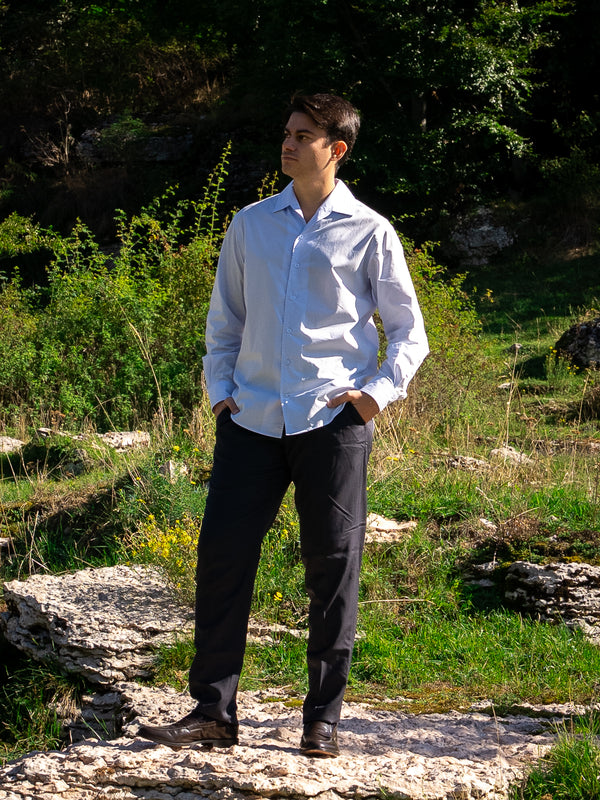 Pantalone Kellog in lana ANTRACITE