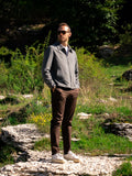Pantalone Rayon in cotone MORO