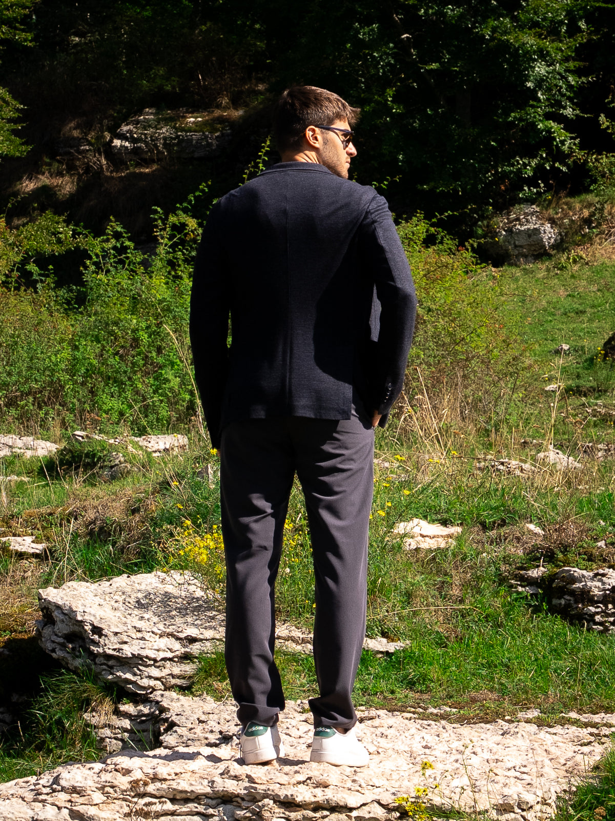 Pantalone Luffie in poliviscosa ANTRACITE