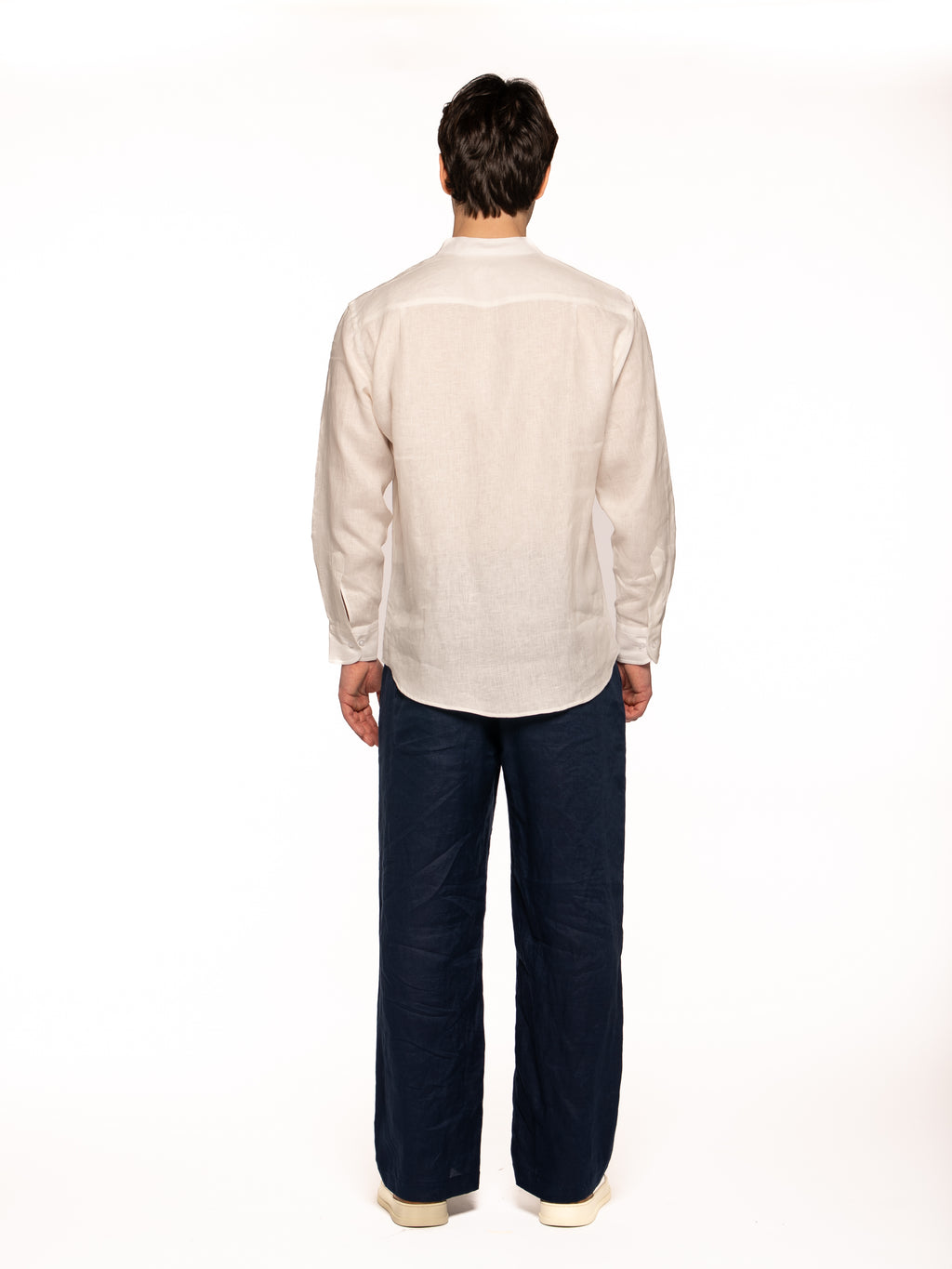 Camicia Korelie in lino BIANCO SETA