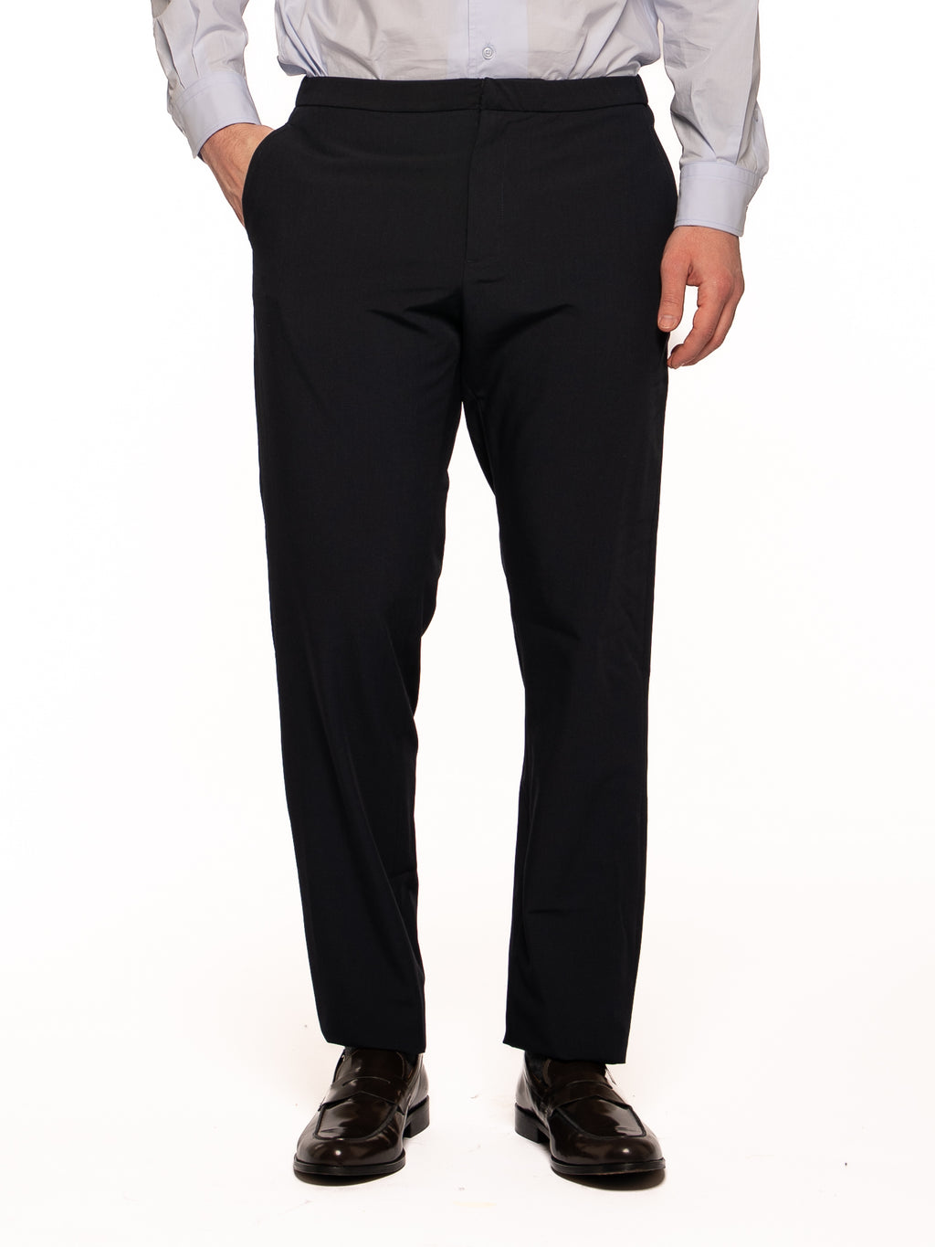 Pantalone Luffie in poliviscosa BLU NAVY