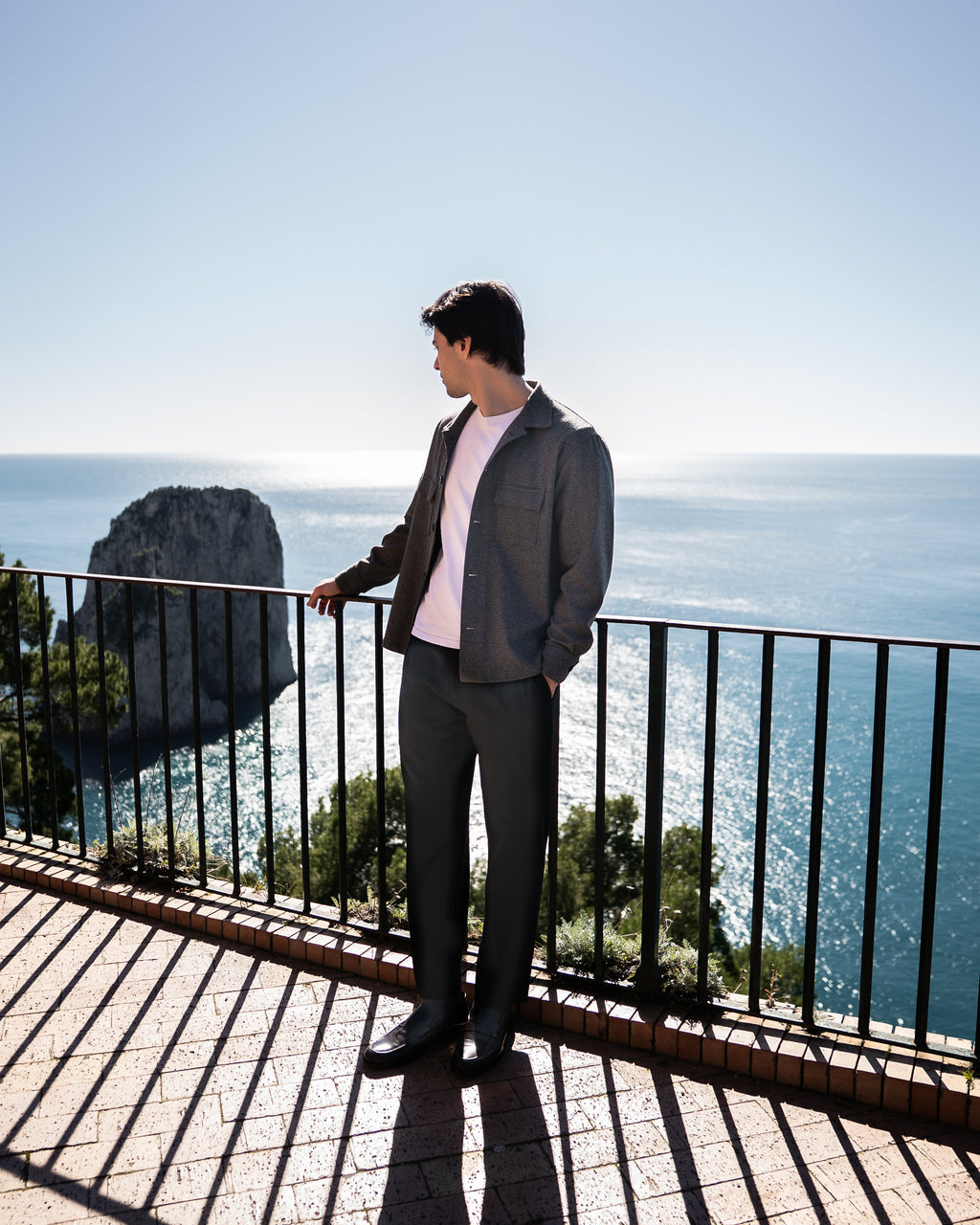 Pantalone Kellog in lana ANTRACITE