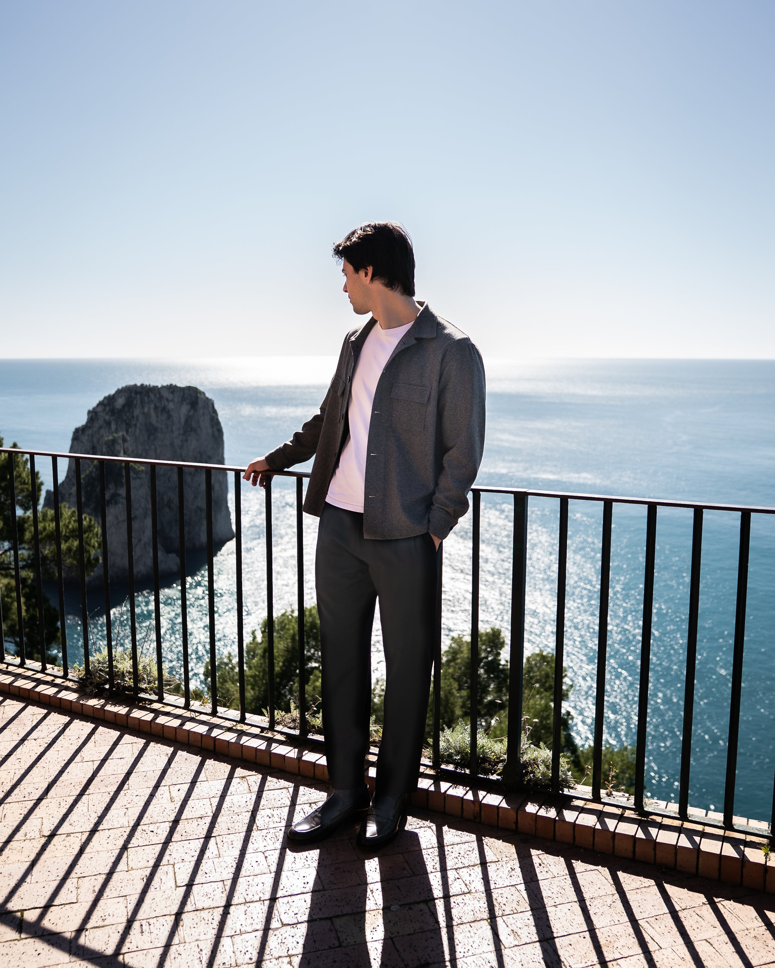 Pantalone Kellog in lana ANTRACITE