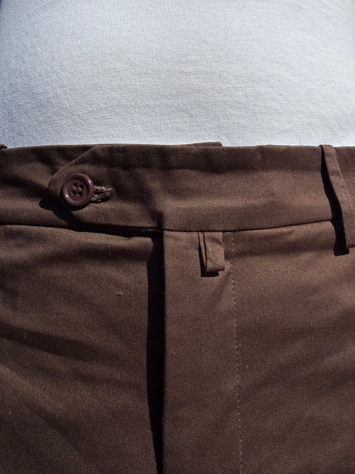 Pantalone Rayon in cotone MORO