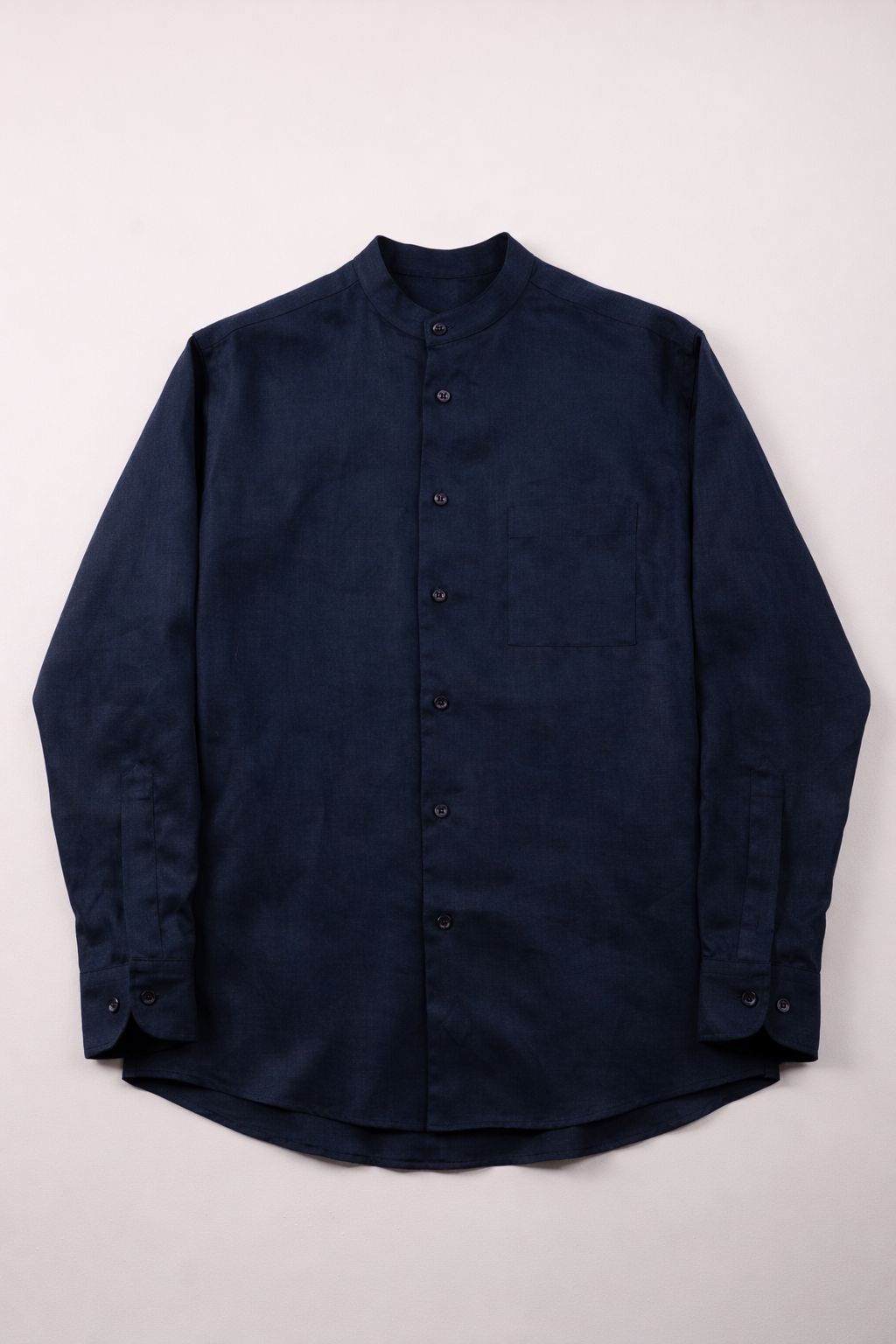 Camicia Korelie in lino BLU