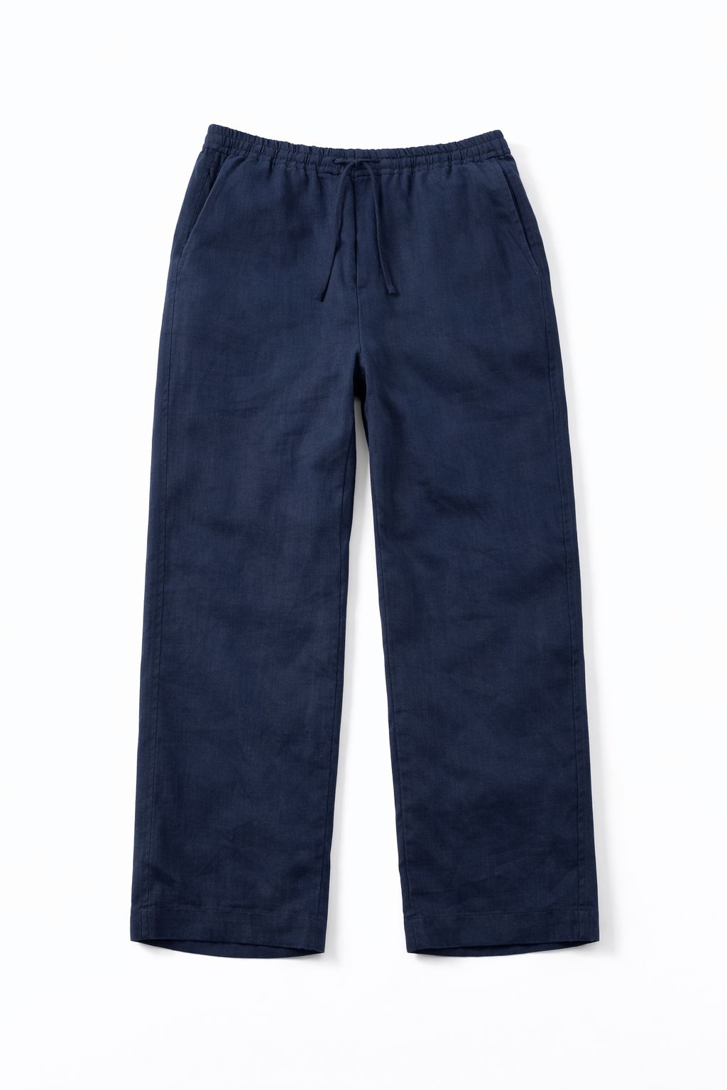 Pantalone Ace in lino BLU