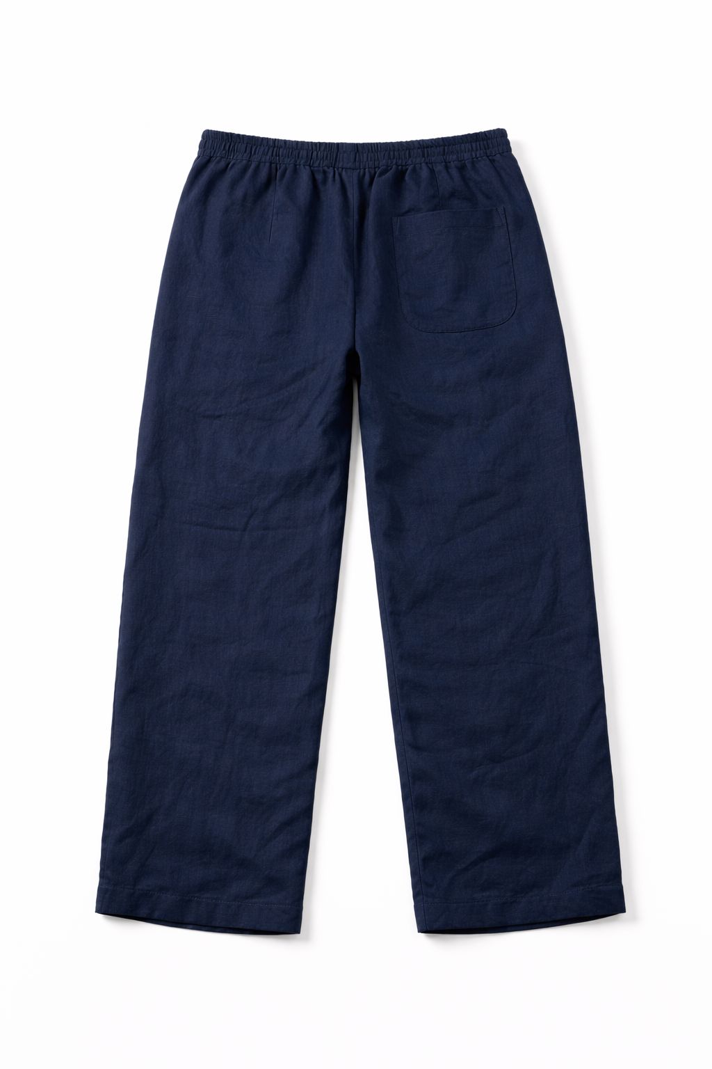 Pantalone Ace in lino BLU